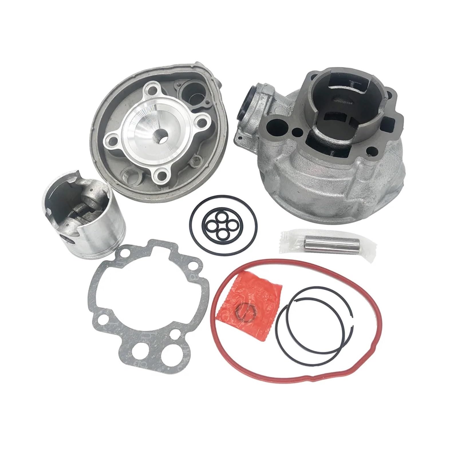 Pieza DE Recambio Kit de Juntas de aro de pistón de Cilindro de 47 MM Adapted con Motor MX50 RS50