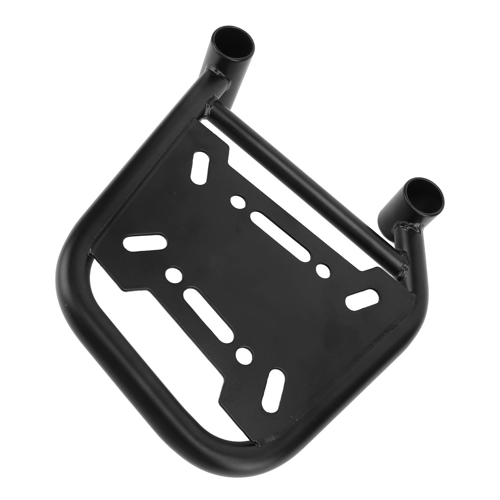 POENVFPO Bastidores de Soporte para Alforjas Soporte para Bolsa Lateral de Hierro Tubo de 17 Mm Anodizado Duro Negro Almacenamiento Adicional Fácil Instalación para Eliminator 400 450 500 SE 2023