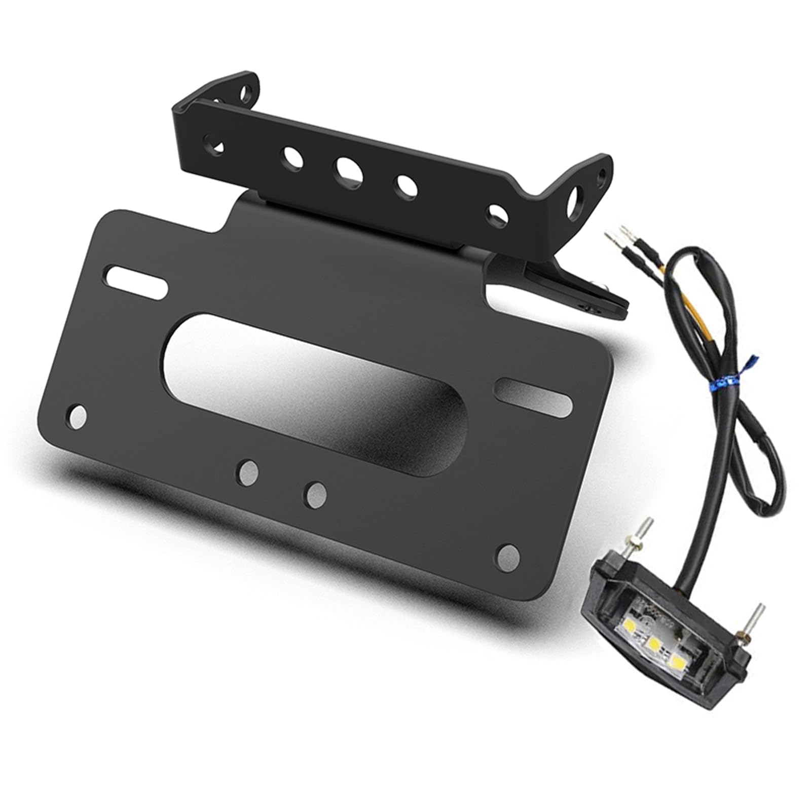 K&T-M 790 890 Supporti per targhe Moto Portatarga per 890 Duke R GP DUKE 790 2018-2026 - Nero