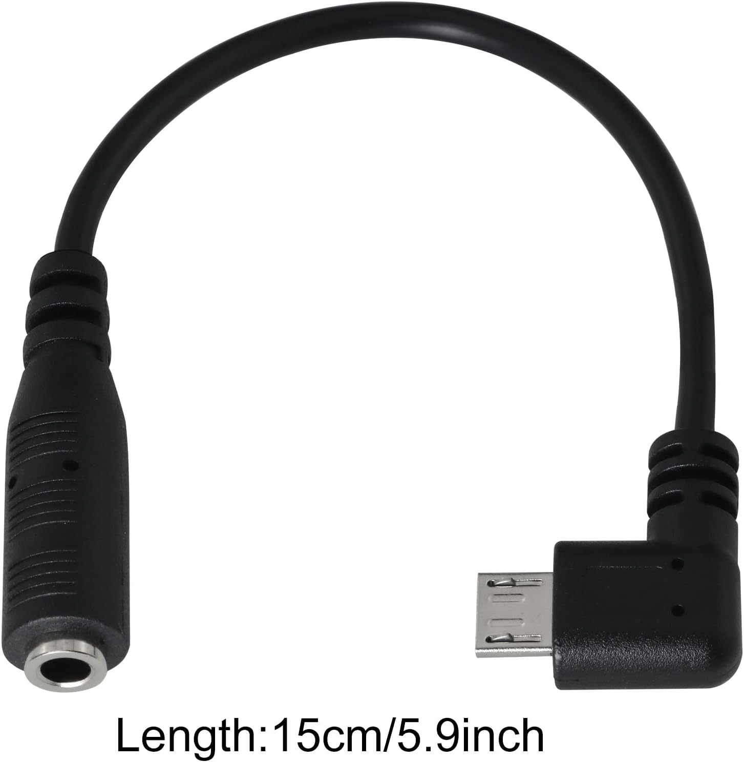 Micro USB to Jack Audio Adapter Cable Black Nigeria Ubuy