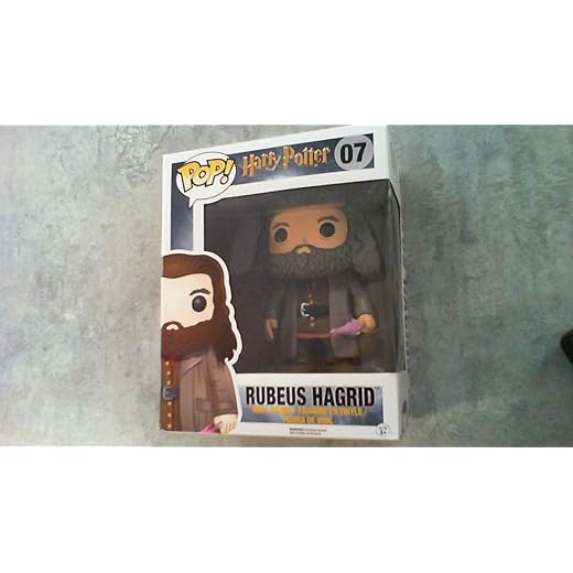 Pop! Movies: Harry Potter - Rubeus Hagrid #07 (15Cm) Vinyl Figure,Standard
