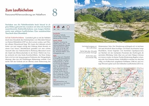 Foto von Wanderführer: Erlebnis-Wanderungen in und um Oberstdorf. 30 Touren am Wasser, durch malerische Täler und auf die schönsten Gipfel. Highlights ... malerische Täler und auf die schönsten Gipfel