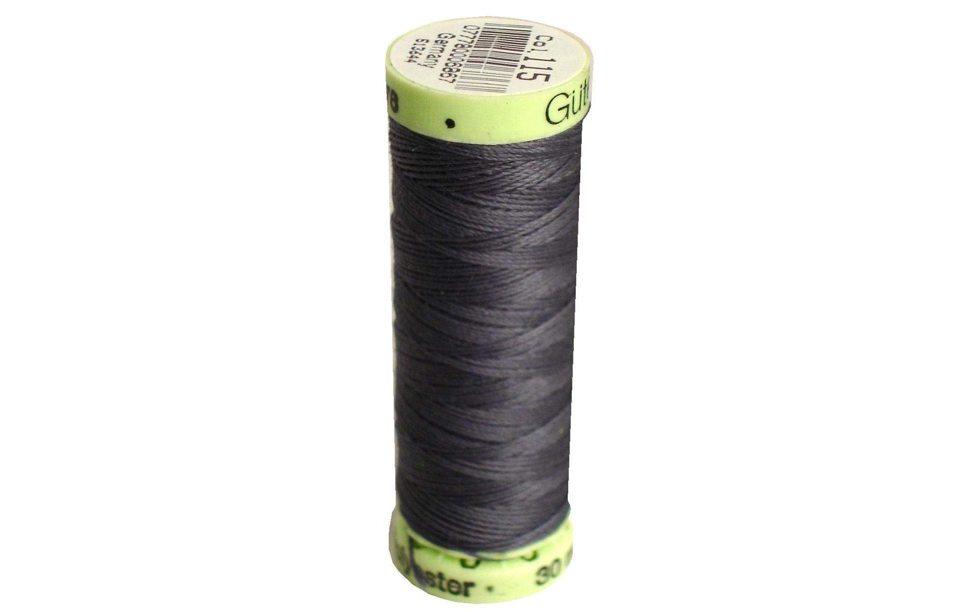 Gutermann Top Stitch Heavy Duty Thread 33 Yards-Rail Grey
