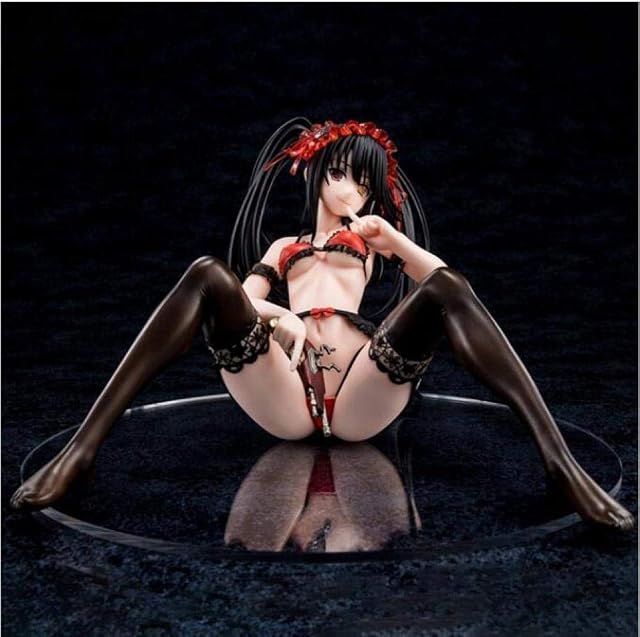 Aoolomy Figure Statues Figurine 22Cm Anime Dating Tokisaki Kurumi Pvc Figure Action Anime Cute Girl Figure Model Playthings Collection Gifts-W Collectible Gift For Ki
