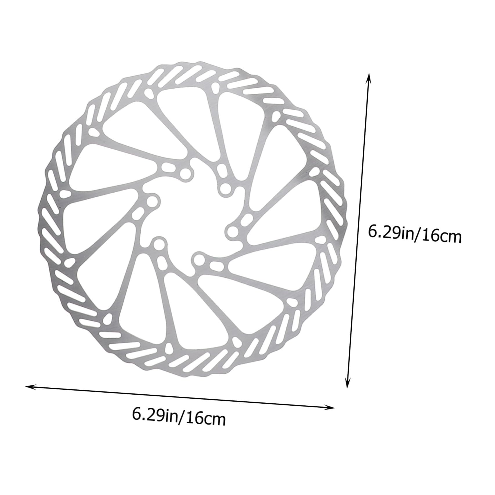 TOYANDONA Juego de Frenos de Disco Material Metal y Plástico para Bicicleta de Montaña Diseño Hueco y Alta Durabilidad Práctico para Ciclismo Outdoor