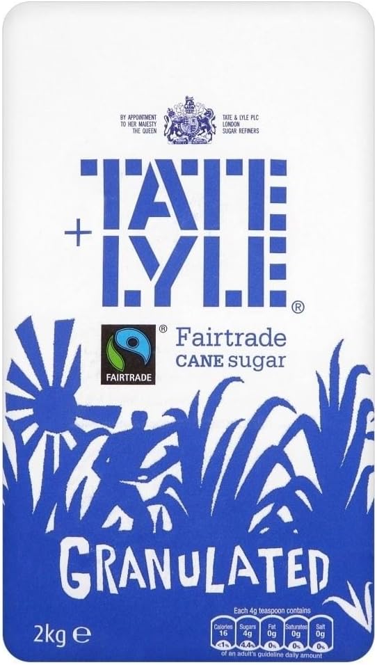 Tate & Lyle Fairtrade Granulated Sugar 2kg
