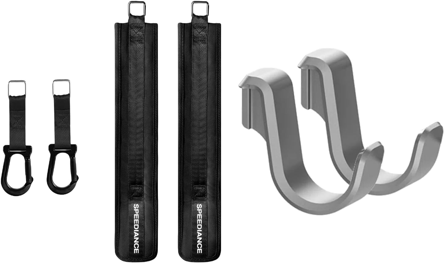 Speediance Extender Belt and Adjustable Barbell Hooks for Gym Monster Home Gym Machine