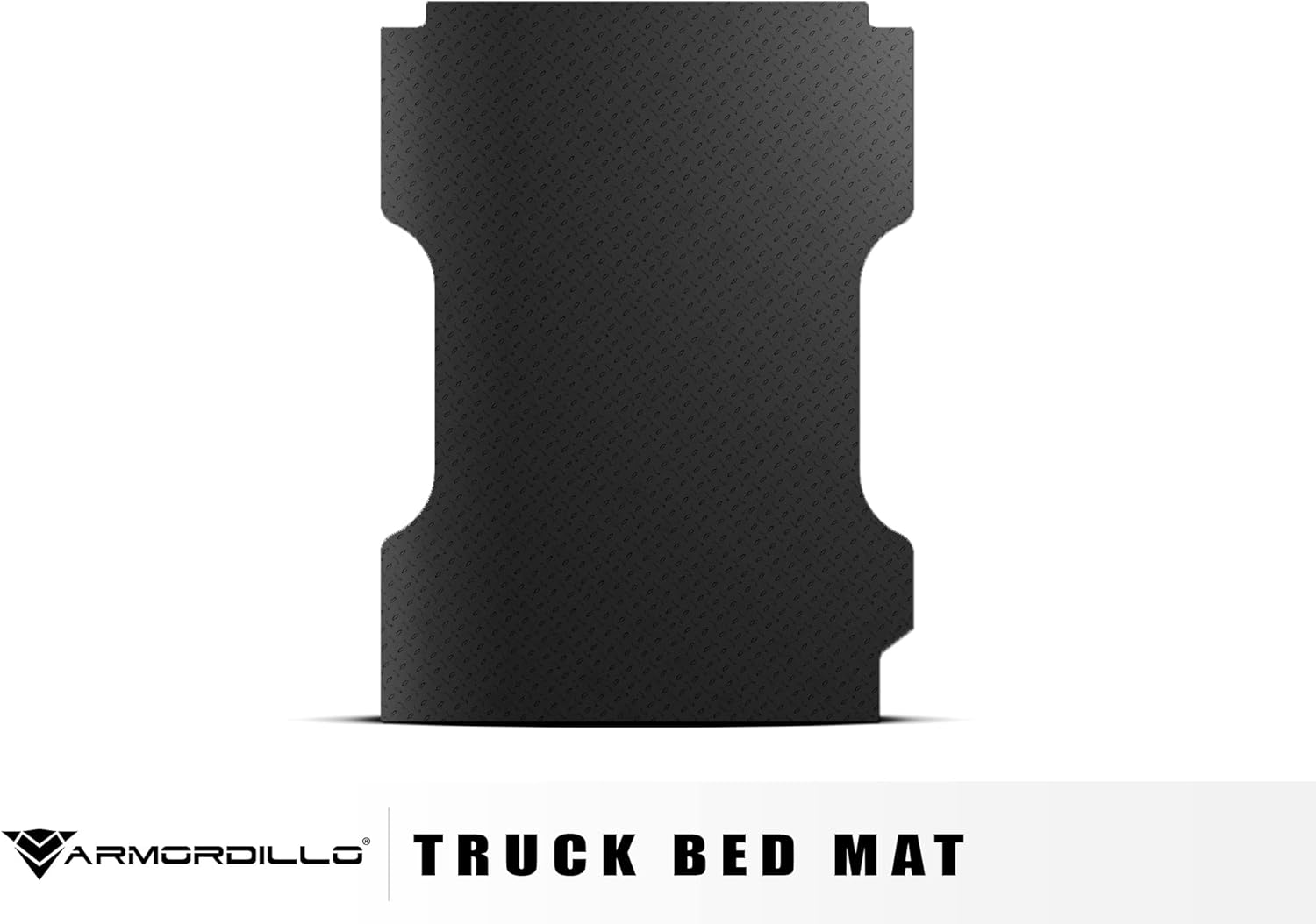 Armordillo USA 8705872 Diamond Plate Rubber Truck Bed Mat - Black Fits 2015-2022 Chevy Colorado/GMC Canyon 6 Feet (72") Long Bed
