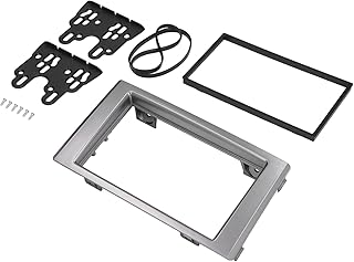 Fascia de rádio estéreo para carro, painel de painel à prova de desgaste, quadro de CD 2DIN para atualização