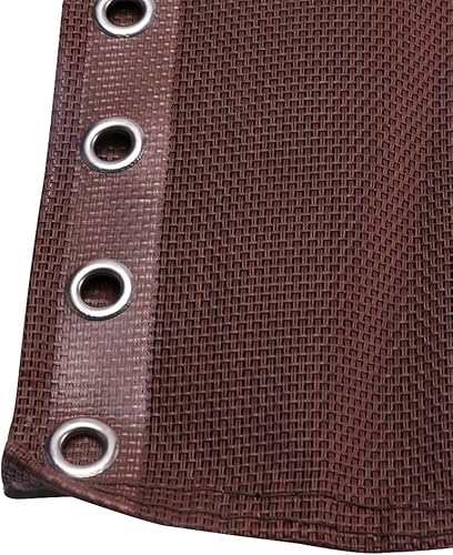 Miniatura 8 de CALIDAKA Tela de repuesto para silla de gravedad cero, lona de malla reclinable de 63 x 17 pulgadas, tela de silla de descanso con cuerdas, paño de