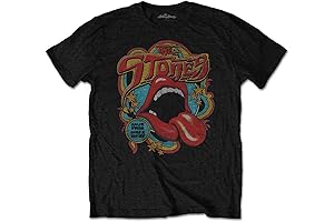 Men's Rolling Stones Retro 70's Vibe Vintage T-Shirt