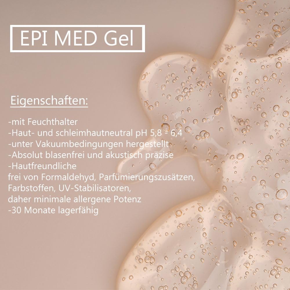 Gel epimed à lumière pulsée IPL Gel de contact pour épilation, 2 x 10 l Cubitainer