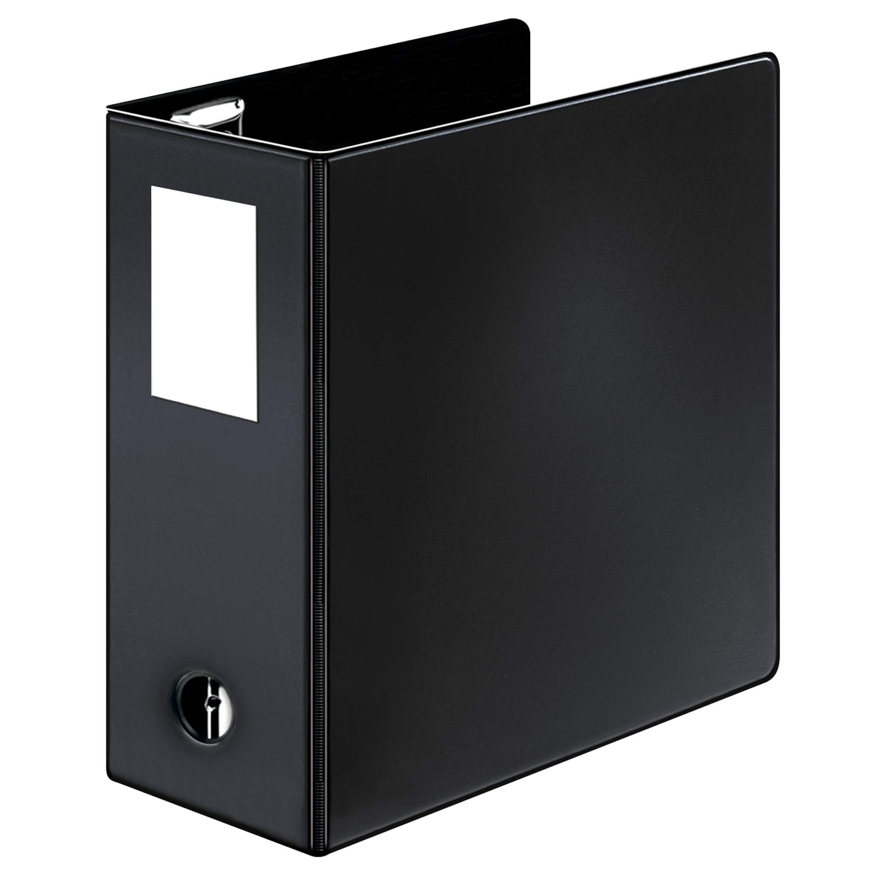 CardinalTOPS 14052CB SuperLife Easy Open Locking Slant-D Ring Binder, 5" Cap, 11 x 8 1/2, Black