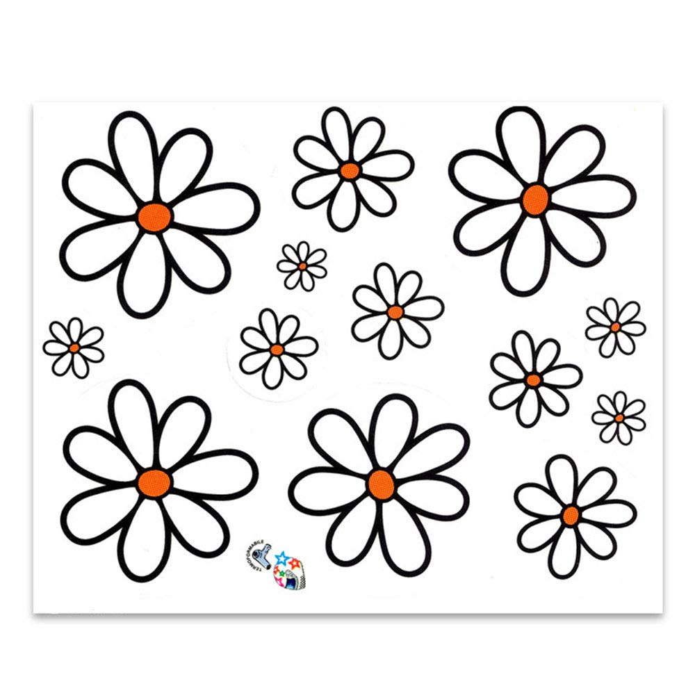 Quattroerre Sticker Daisy Tab, 14 x 16 cm