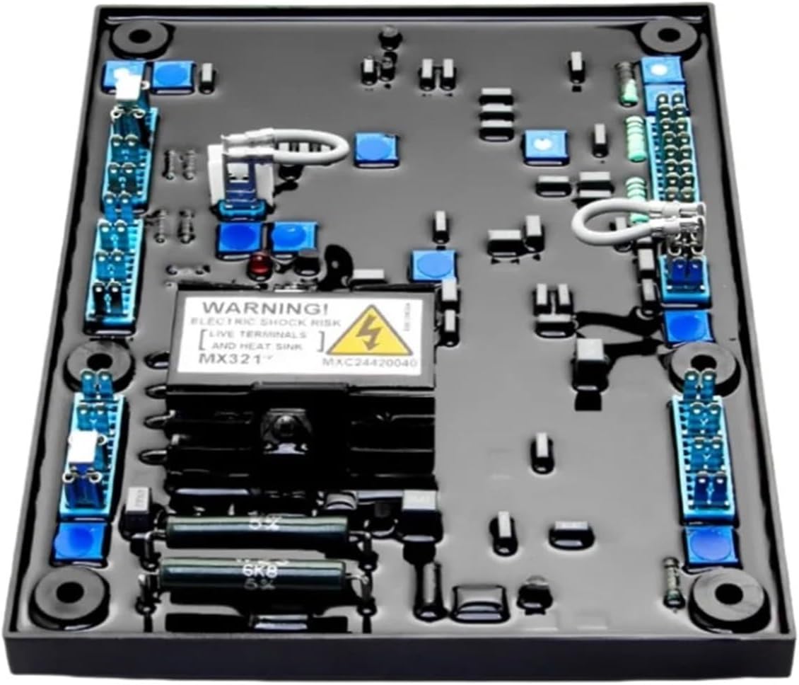 MX321 AVR Generator Automatic Voltage Regulator Stabilizer Control Panel Three Phase Genset Spare Parts 1Pcs