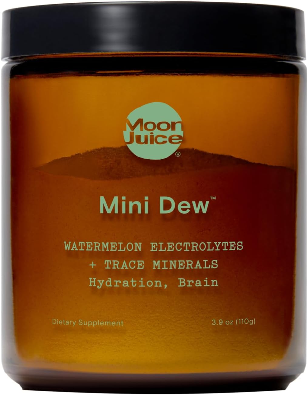 Mini Dew Electrolytes Powder - Sugar Free Minerals & Electrolyte Hydration Powder for Instant Hydration & Brain Support - Magnesium, Calcium, Potassium, Pink Salt, Watermelon, 30 Servings