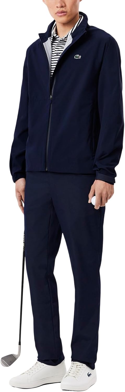 Lacoste Men's Water Repellent Golf Windbreaker - Image 4