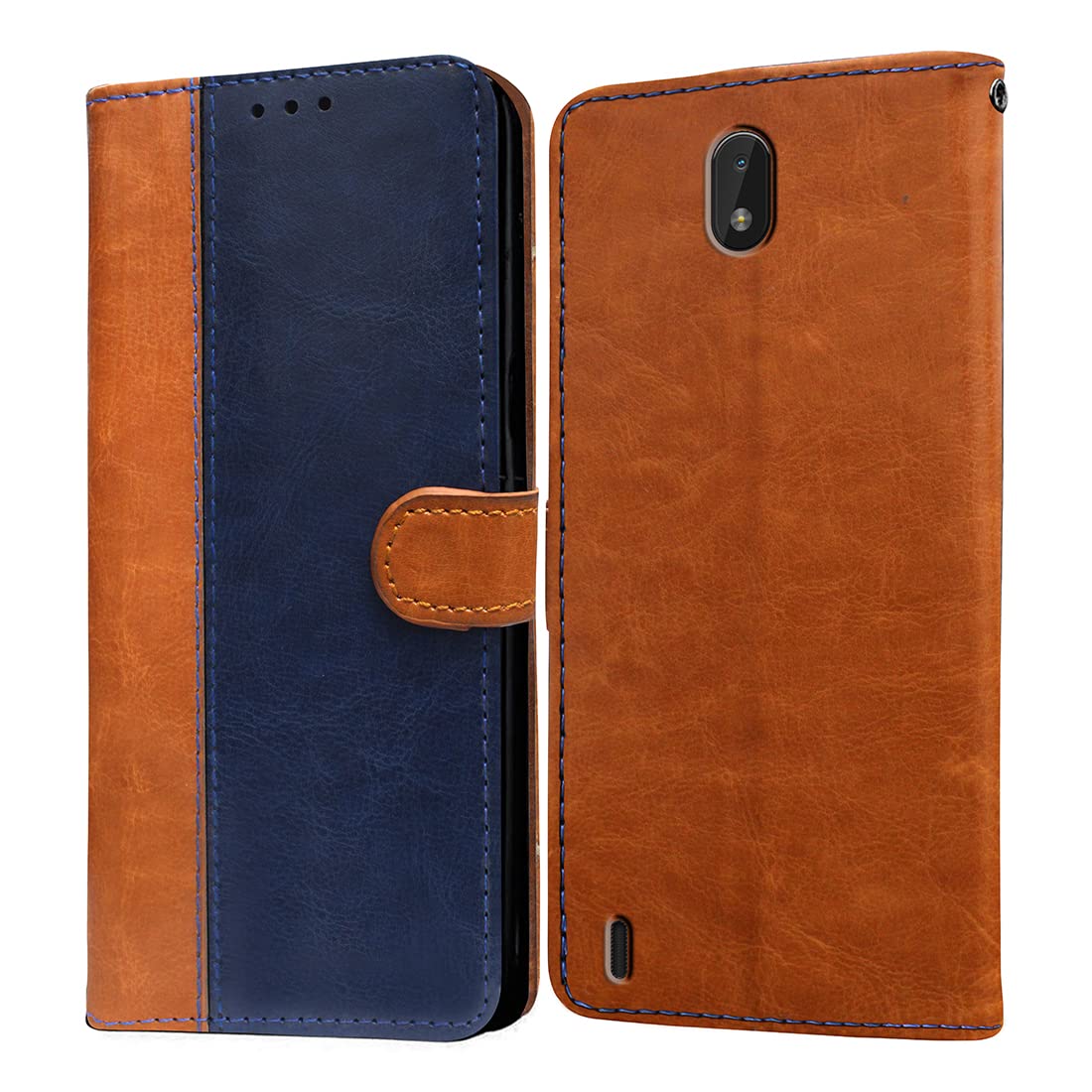 Nokia C01 Plus Flip Cover - Premium Leather -11