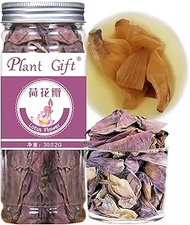 Sponsored Ad - PlantGift Lotus Flower Petals 30G/1oz 荷花茶 Lotus Leaf Loose Tea Heye Best for Weight Lose Slimming, Revitali...
