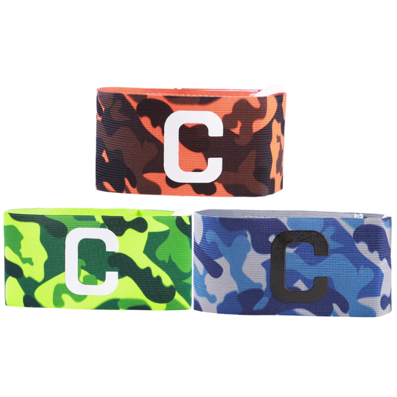 Toddmomy Bracciali Regolabili per Calcio Fasce Elastiche Notturne per Sport Armband Nylon con Elasticità per Calcio E Rugby