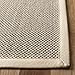 SAFAVIEH Natural Fiber Collection Area Rug - 8' x 10', Marble & Beige, Border Sisal Design, Easy Care, Ideal for High Traffic Areas in Living Room, Bedroom (NF143C)