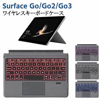 Microsoft Surface Go 2 キーボードあり US配列Microsoft Surface Go/2/3/4用 Bluetooth ワイヤレス