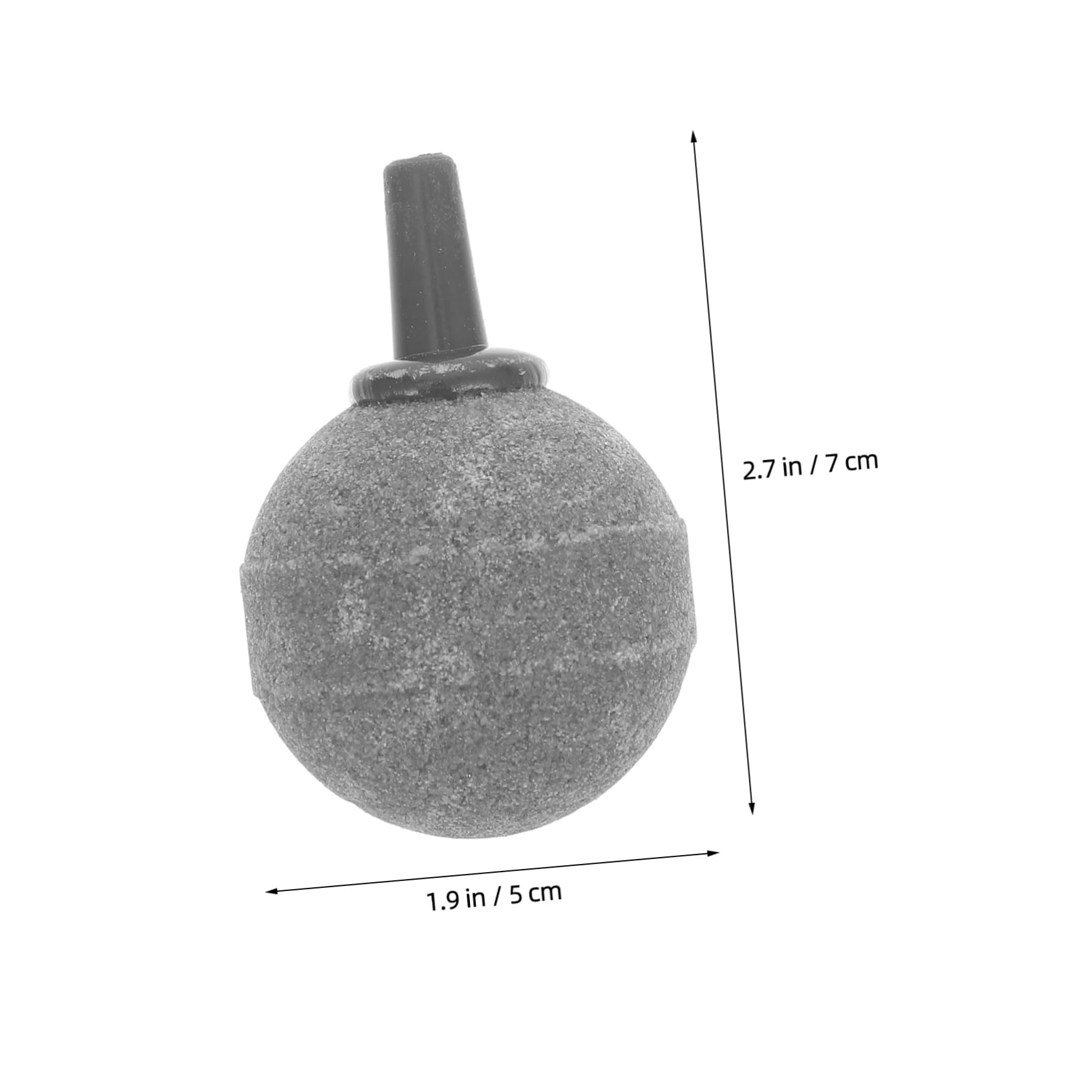 Abaodam 10 Piezas Piedras Difusoras Redondas para Acuario de Aireador Oxigenador de Burbujas Piedra Aire para Tanque de Peces Material Duradero y Seguro