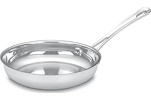 Cuisinart Contour Stainless 8-Inch Open Skillet: An Indispensable Kitchen Essential for Everyday Cooking