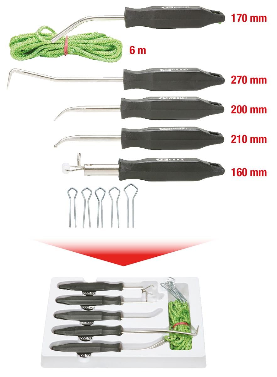 KS Tools 140.2240 Juego de montaje de parabrisas, 5 pzs
