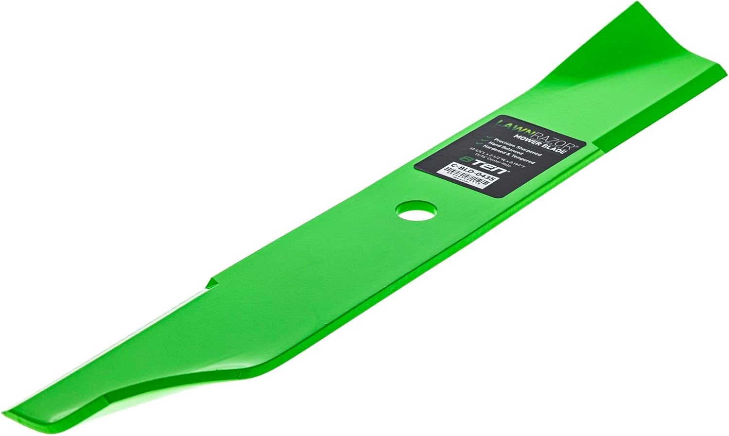 8TEN LawnRAZOR Blade for John Deere 314 316 317 318 322 330 332 420 50-Inch Deck M76461 (Medium Lift) 3 Pack