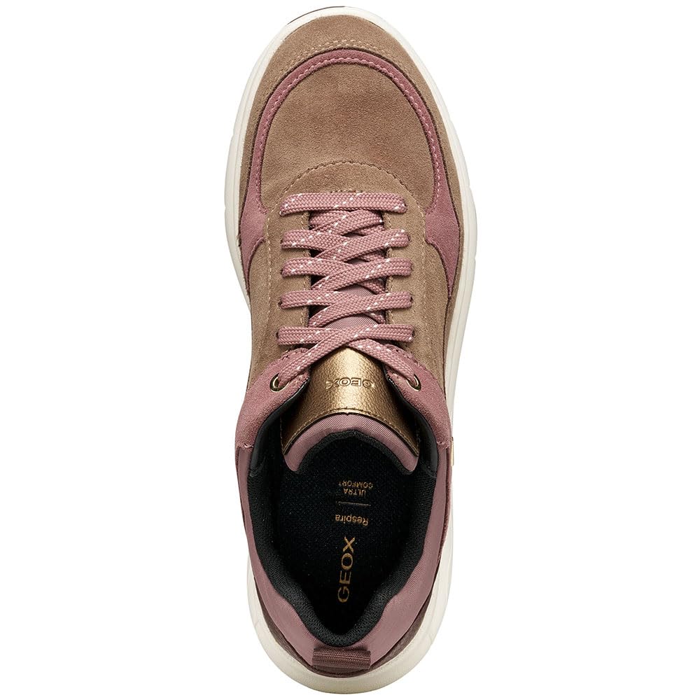 Geox Woman D Spheria 4X4 B ABX Sneakers LT Brown/Mahogany 36_EU