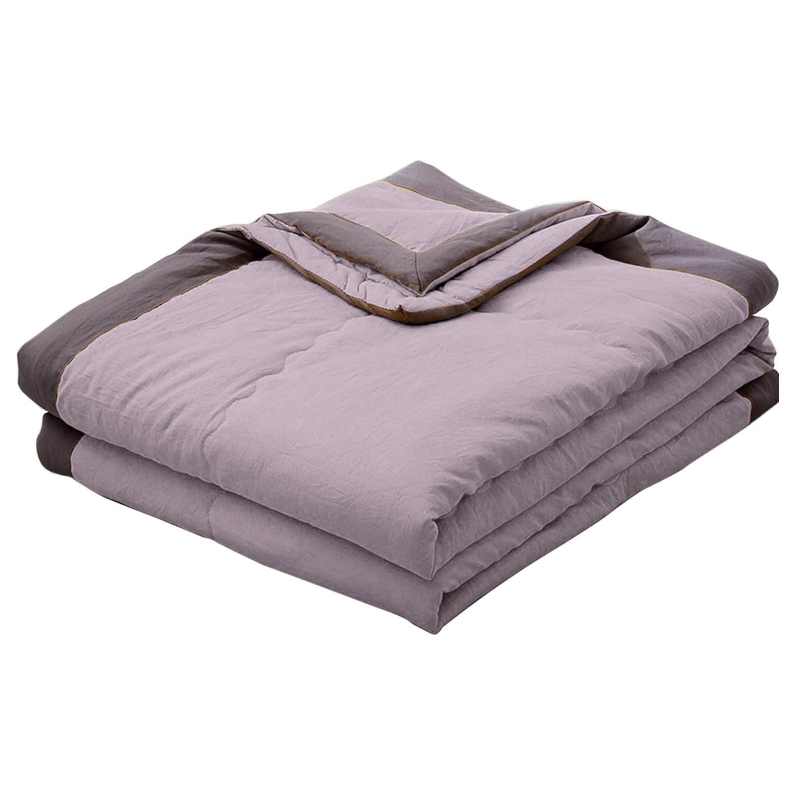 Summer Cooling Blanket for Night Sweats UK, Ice Cooling Blankets King Size Double Bed Adult Single Skin Friendly Plain Print Bed Blanket Cooler Quilt for Hot Sleepers Sweats All-Season Lightweight