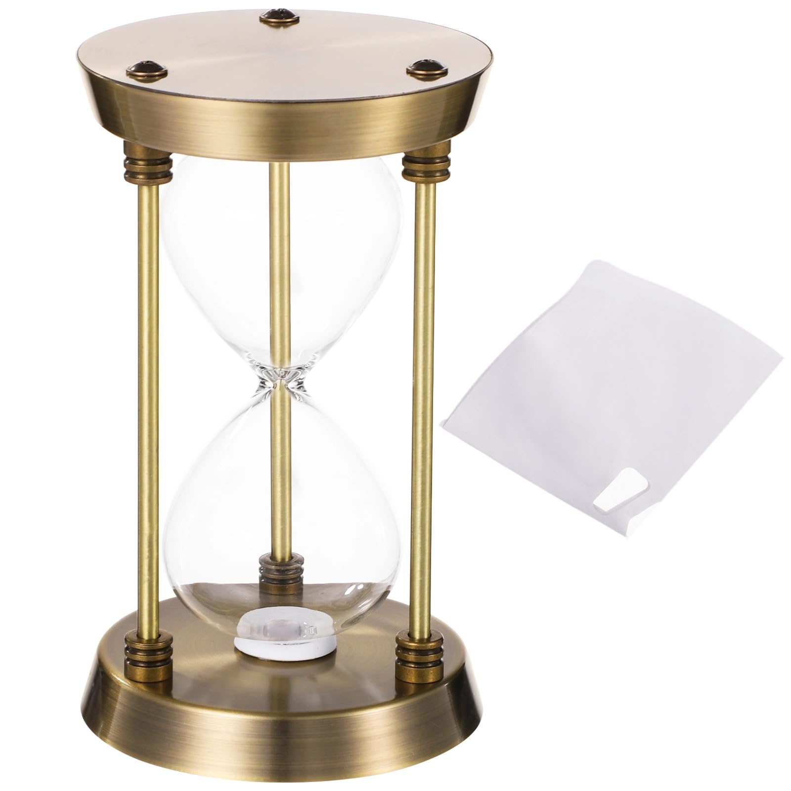 Amazon.com: wkao Bronze Vintage Fillable Sand Timer Plus Hourglass