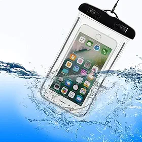 H maston Capa à Prova D'água Universal para Celulares até 6.5 Polegadas, Compatível com Iphone, Samsung, Motorola e Xiaomi
