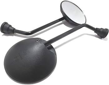 壁掛けミラー 凸面ミラー Amazon | MAXIMASELECT バイク 丸型ミラー 凸面ミラー 正ネジ 10mm M10