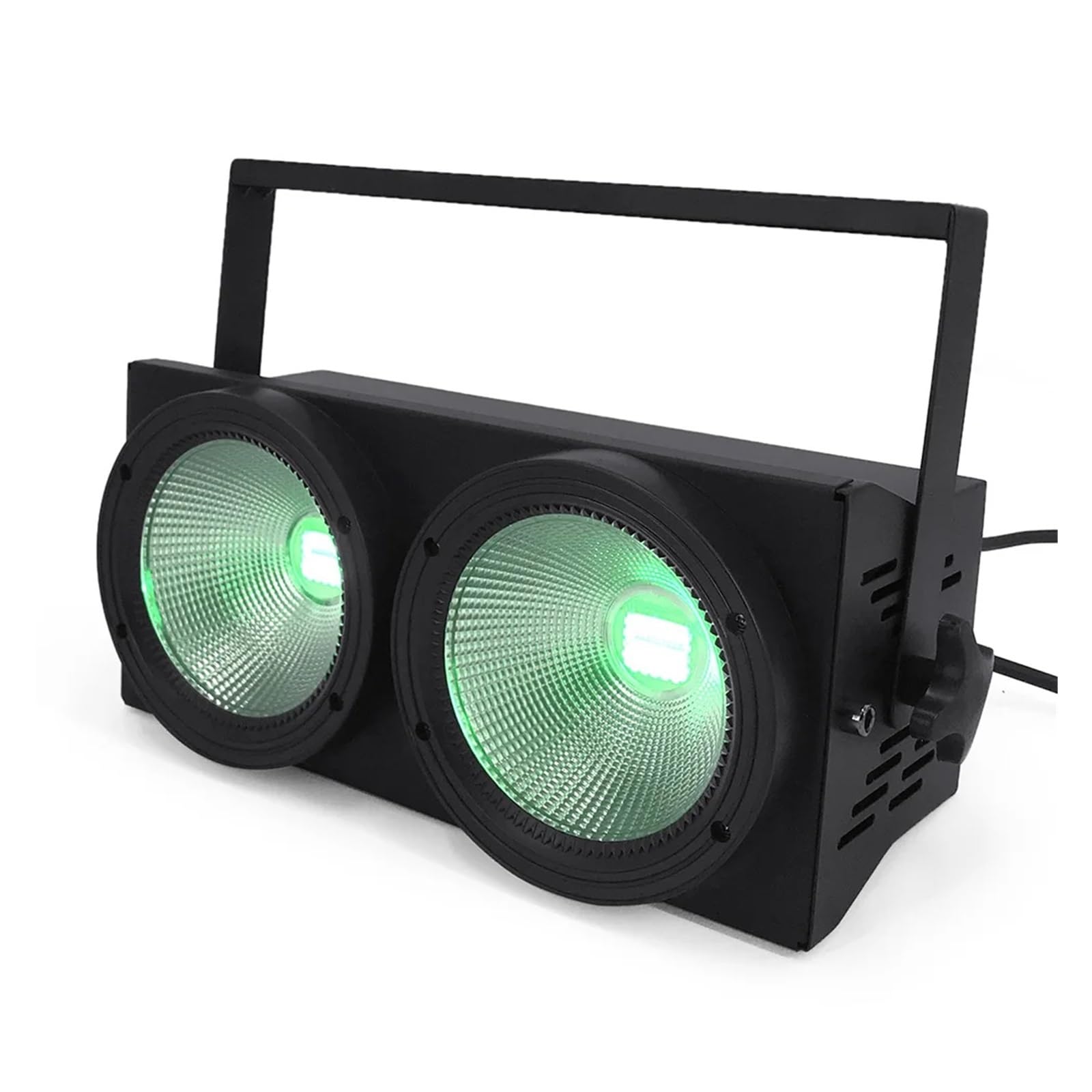 IluminacióN De Escenario, 2x100W Led COB Par luces 200W luz de público RGBWA UV 6IN1 LED estroboscópico lavado Disco Dj luz Luz De Efecto De Rayos Rgb Brillantes (Size : 4pcs_0)
