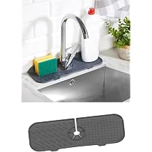 Elastik Musluk Mat Su Tutucu D zenleyici Silikon Kayd rmaz Mutfak Banyo Lavabo Tezgah  st  Mat