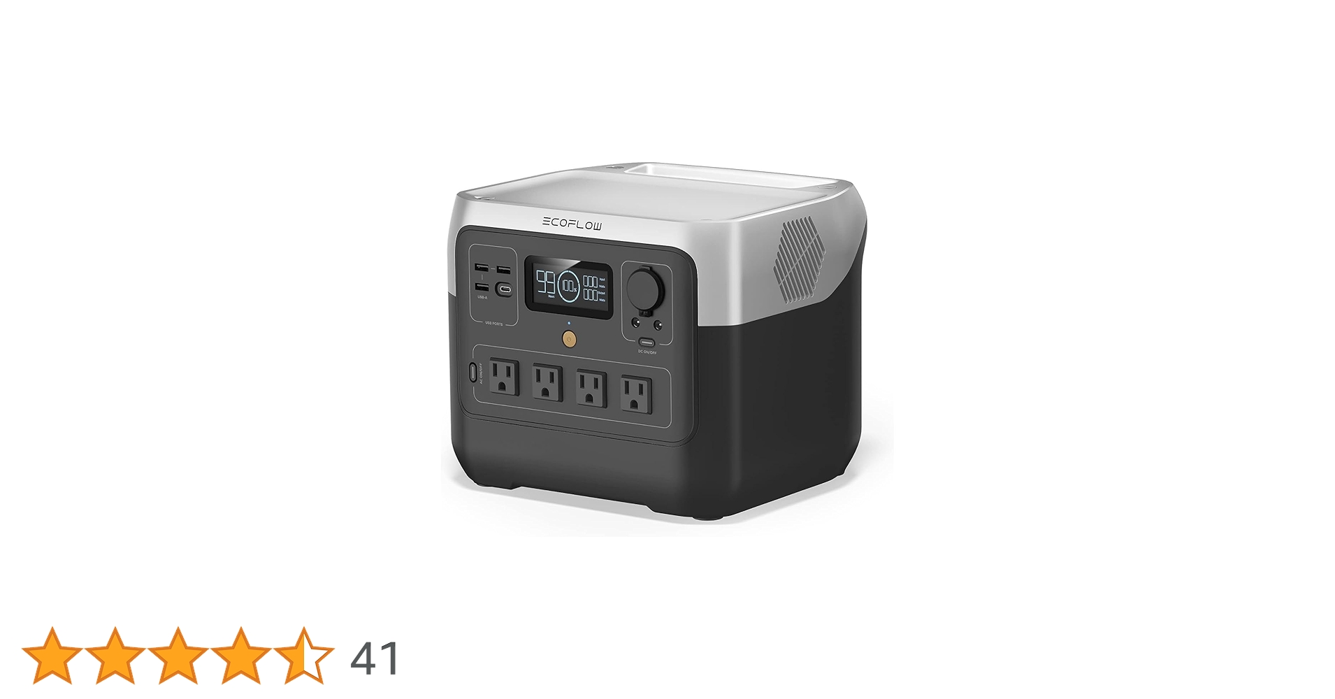 ECOFLOW Estação de energia portátil RIVER 2 Pro, 110 120V