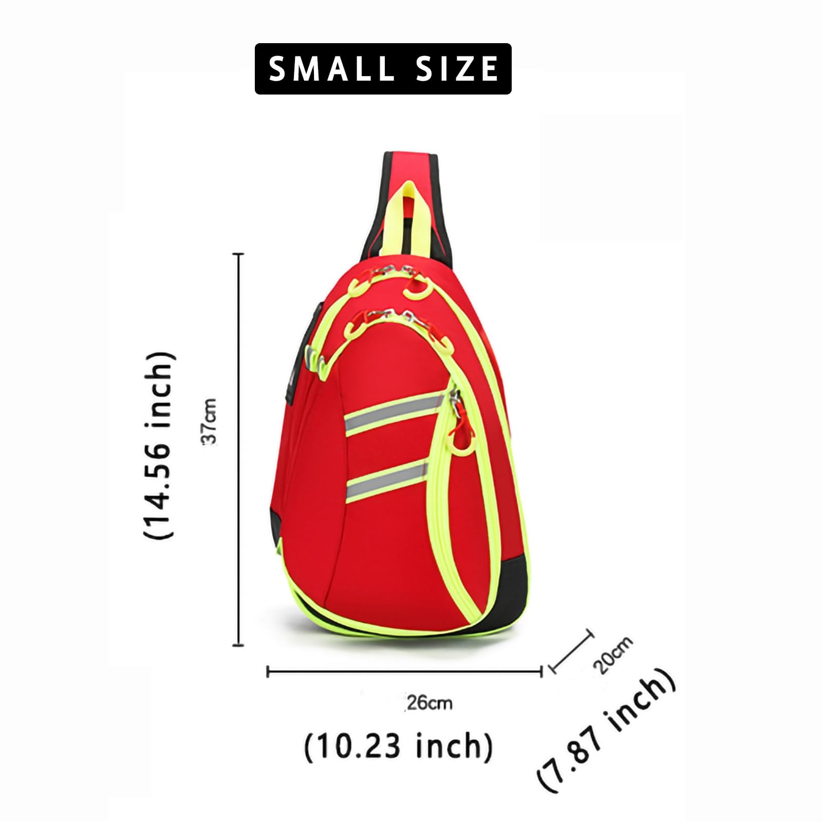 Borsa a tracolla per primo soccorso, borsa a tracolla da viaggio, borsa medica resistente, per ciclismo, campeggio, lavoro, viaggi.
