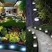BOZHZO Luces Solares LED Exterior Jardin, Luces Solar de Tierra Luz para...
