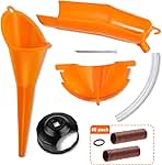 Oil Change Kit Set with Filter Cap Wrench,Crankcase Fill Funnel,Primary Case,Drip-Free,50Pcs O-Rings,Compatible for Harley Sporster Dyna