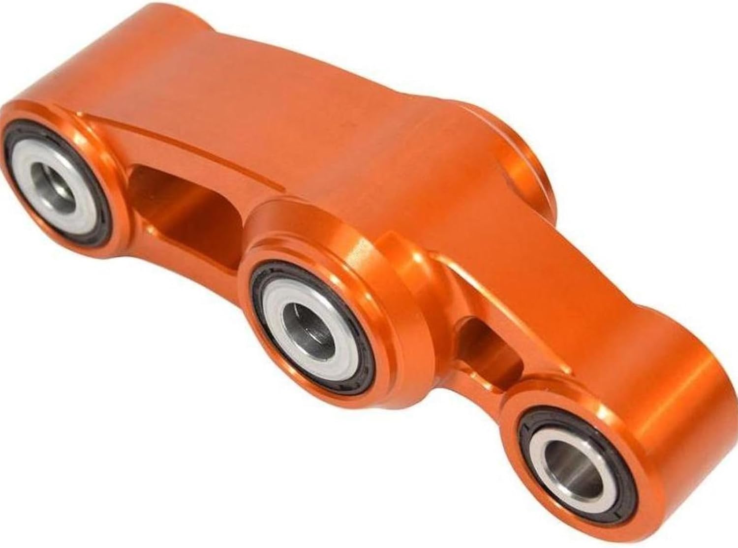 Rear Shock Absorbing Cradle for Surron Ultra Bee, 7075 Aluminum Suspension Cradle Lowering Kit, Rear Progressive Suspension Cradle for Sur Ron Electric Dirt Bike Motorcycle Accessories (Orange)