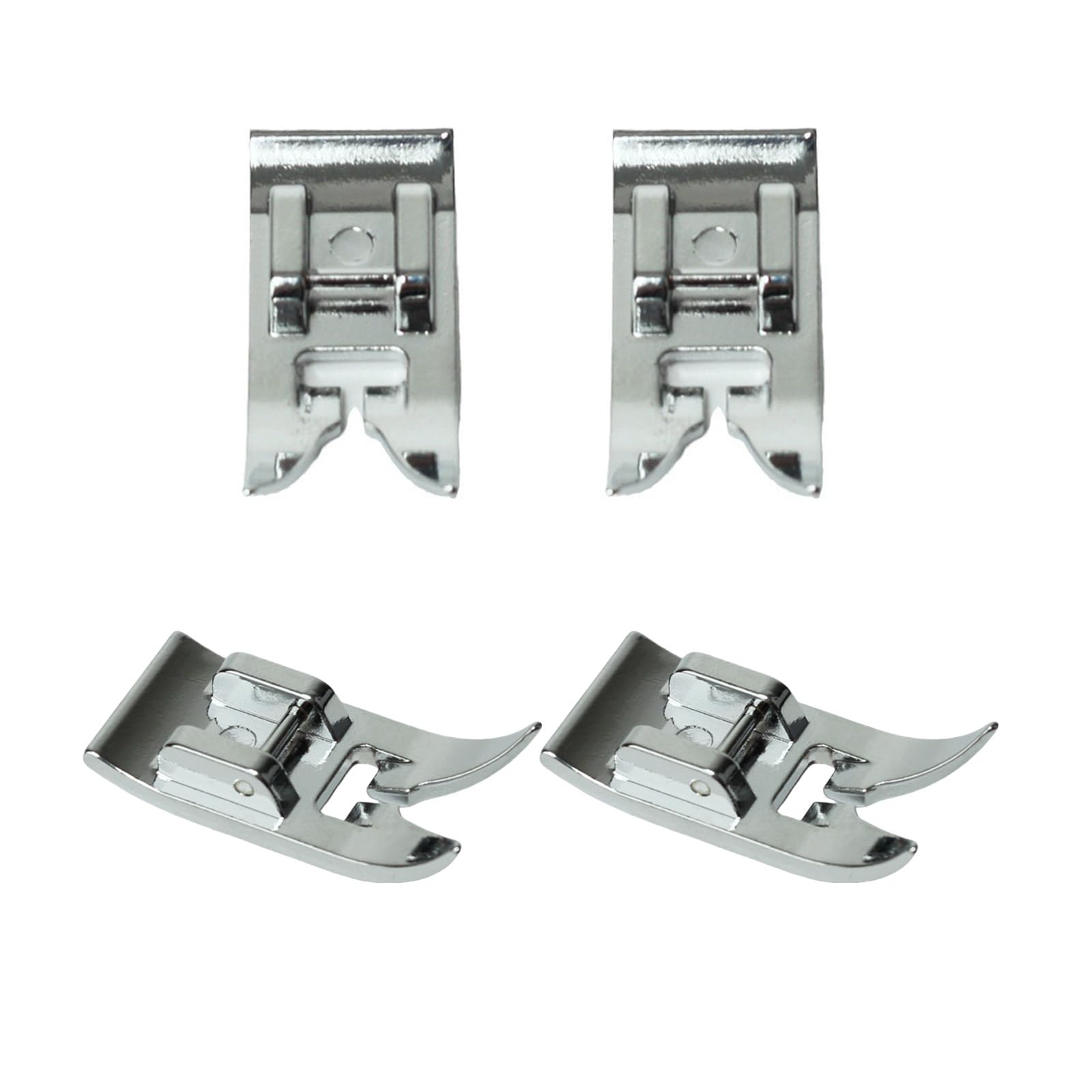 4Pcs Sewing Presser Feet For Domestic Low Shank Machine Multifuncional Sewing Foot Straight Stiching Foot Zigzag Foot