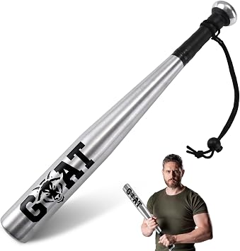 KRUI Tire Thumper for Truckers, 18 Inch Aluminum Baseball Bat, Lightweight Tire Thumper Keeps in Home, Car, Backpack