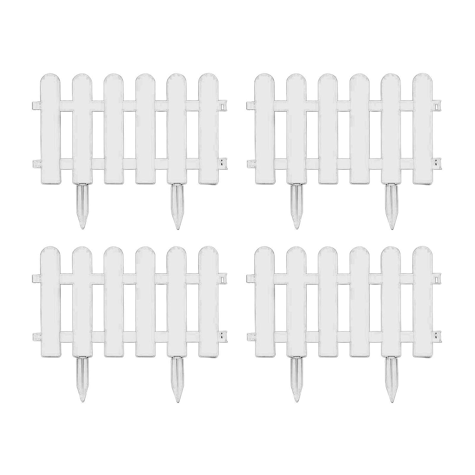 Buy weemoment Picket Fences Garden Border Fencing Landscape Edging