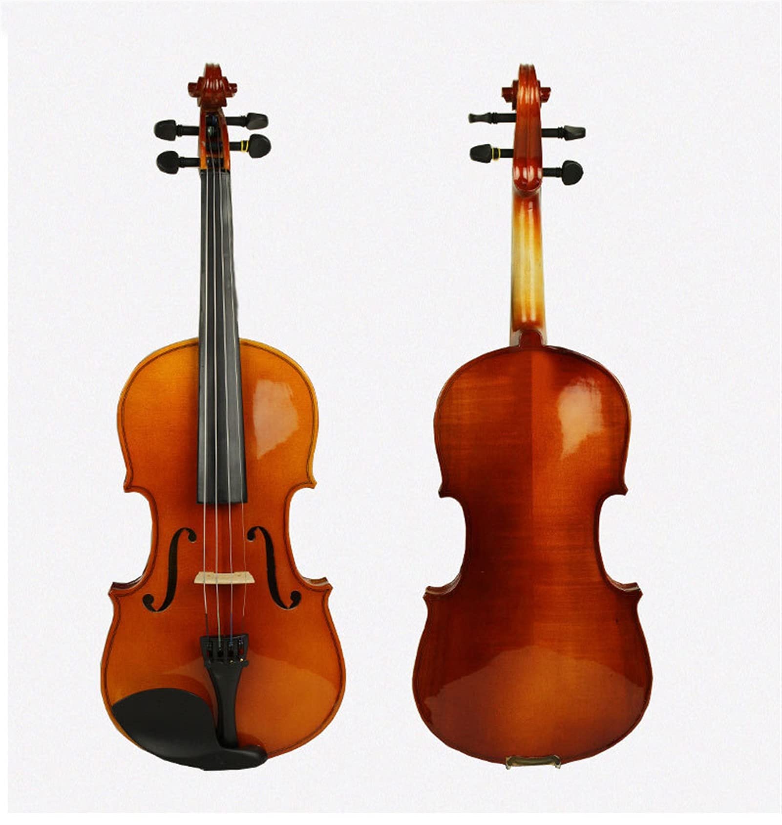 Handgemachtes Massivholz Anfänger Kinder Erwachsene Einstiegsuntersuchung Violine Anfänger Violine Set(1/2)