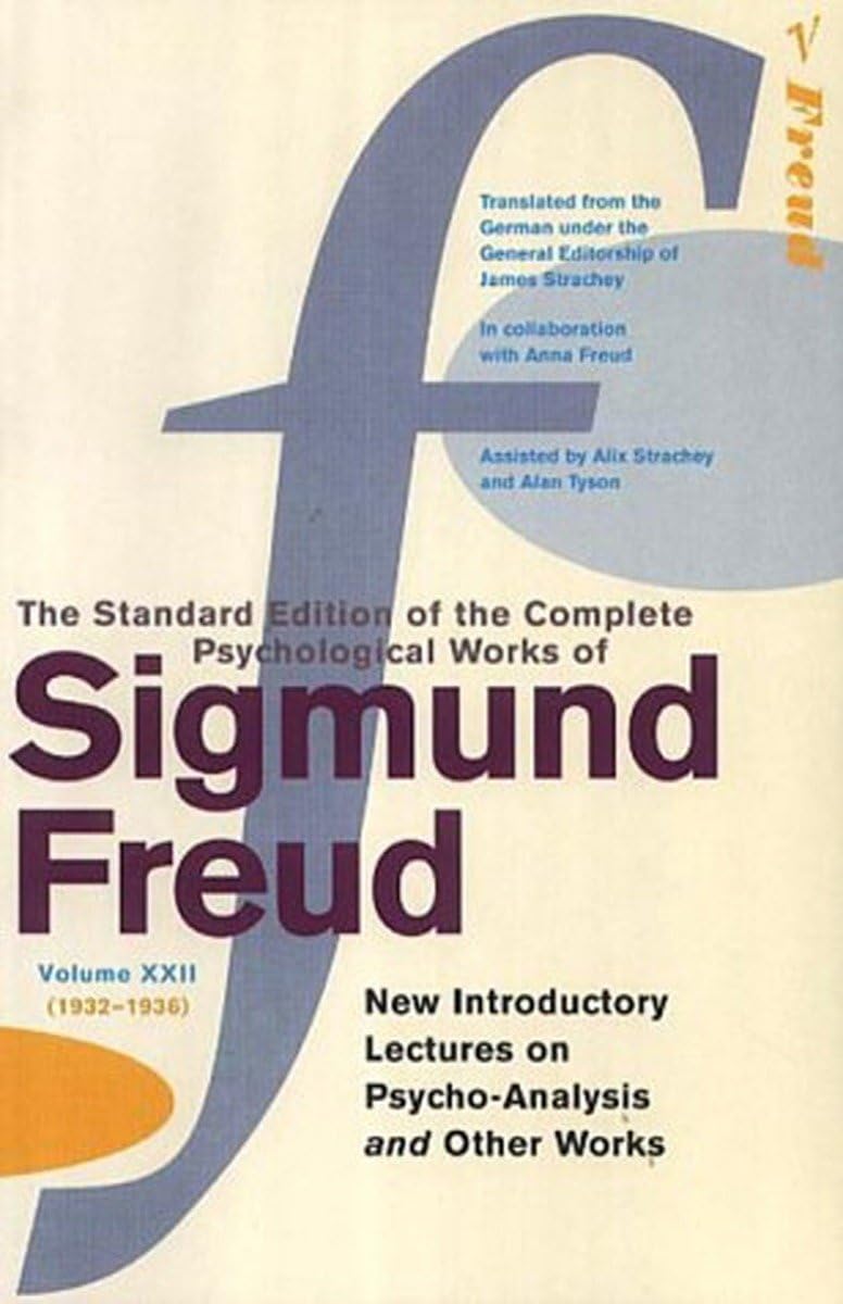 Buy The Complete Psychological Works of Sigmund Freud, Volume 22: New Introductory Lectures on Psycho-Analysis and Other Works (1932 - 1936) — BookShops.in