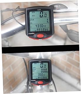 INOOMP PC Computer Speedometer for Bike Stopwatches Wireless Speedometer Mtb Computer Cycle Bike Odometer Bike Odometer Bike Stopwatch Bike Computer Riding Mountain Bike Black Bysicle