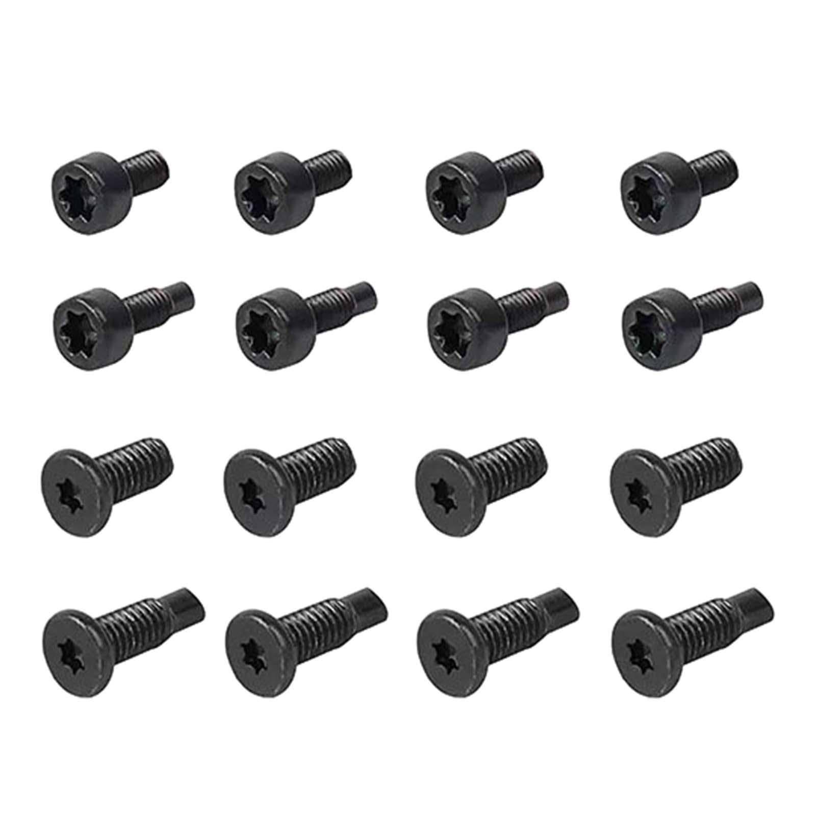 LOOM TREE® 2xVideo Doorbell Security Screws Kit Replace Parts Sturdy Stylish Carbon Steel 16Pcs-picture-16