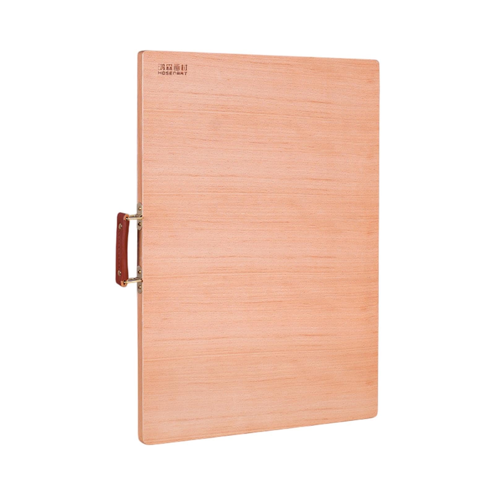 Generic Tablero de Dibujo Tabla de Bocetos Ligera Tablero Portátil con Mango Madera Resistente Funcionalidad Versátil Apto para Pintores Estudiantes Y, 45cmx2cmx60cm